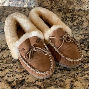 LLBean Wicked Good Moccasins Sz 8